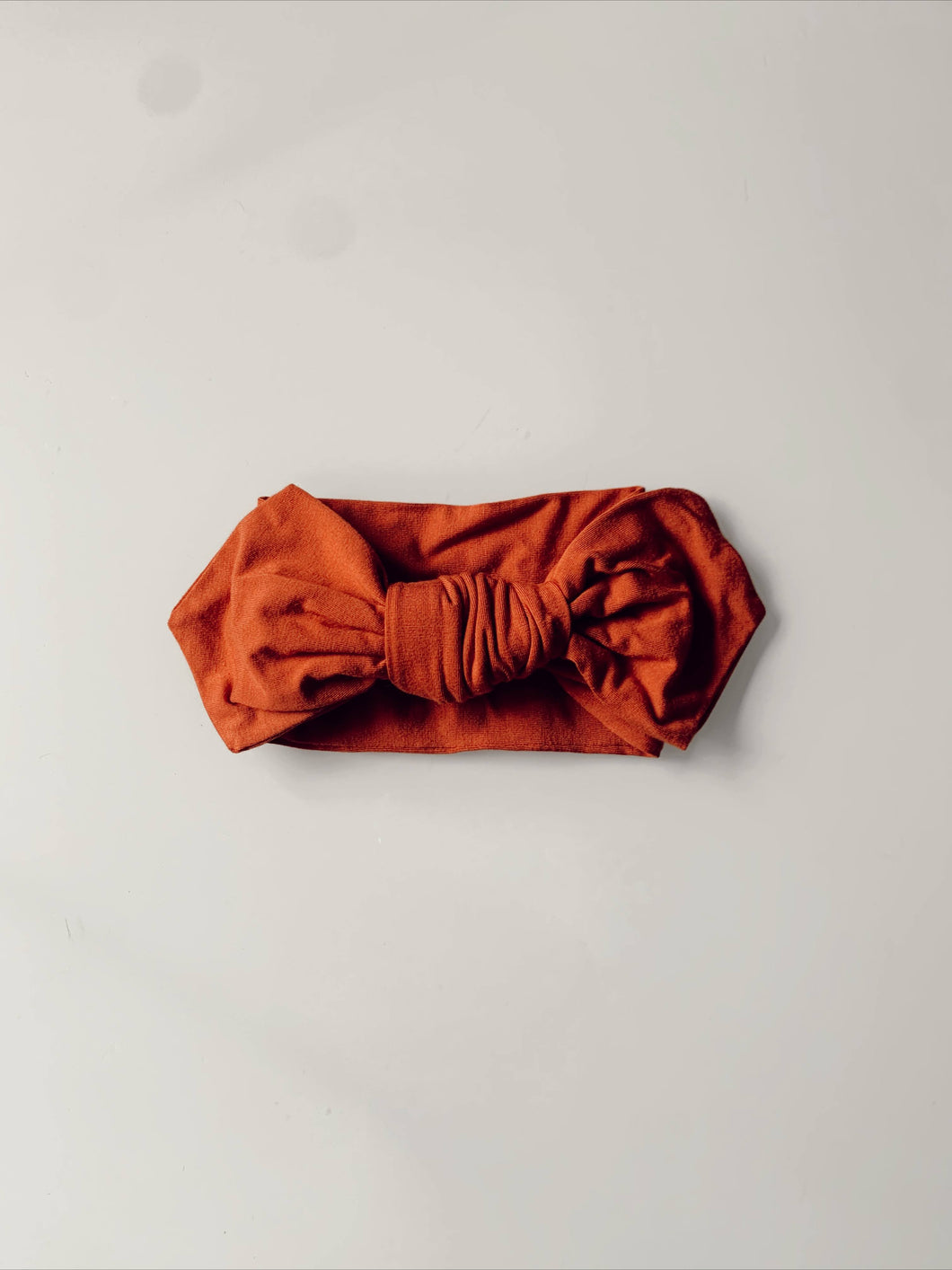 Front Knot Headband - Terracotta