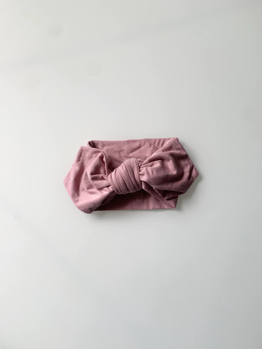 Bandeau Nœud - Gris-lilas