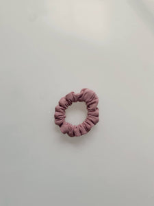 Mini Scrunchie - Lilac - Gray