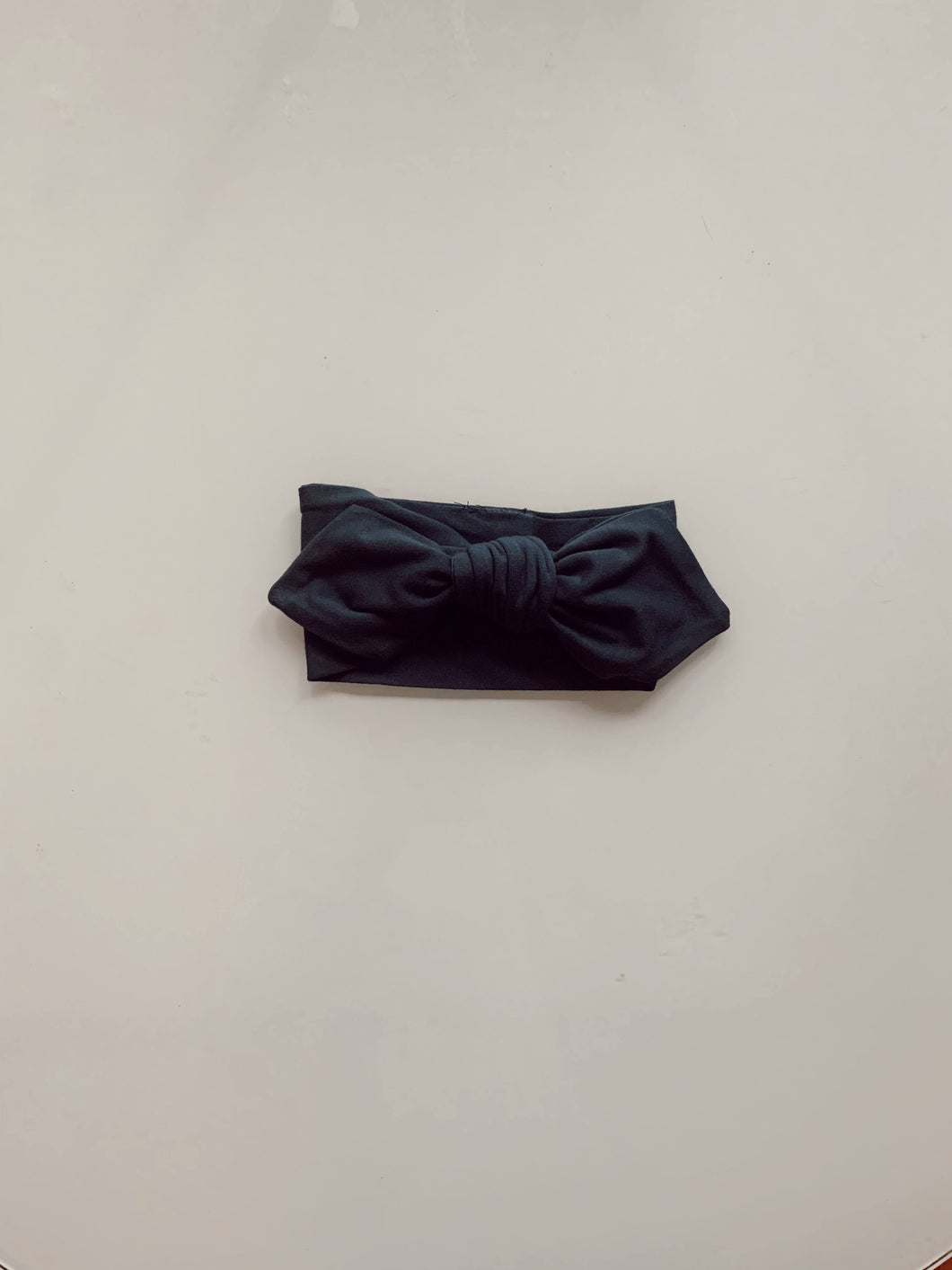 Front Knot Headband - Navy