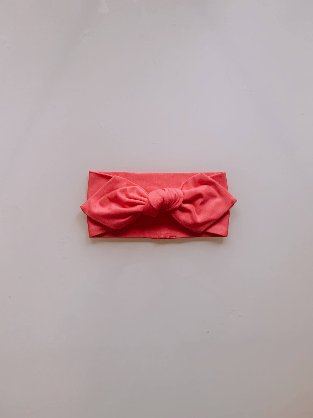 Front Knot Headband - Bright Pink